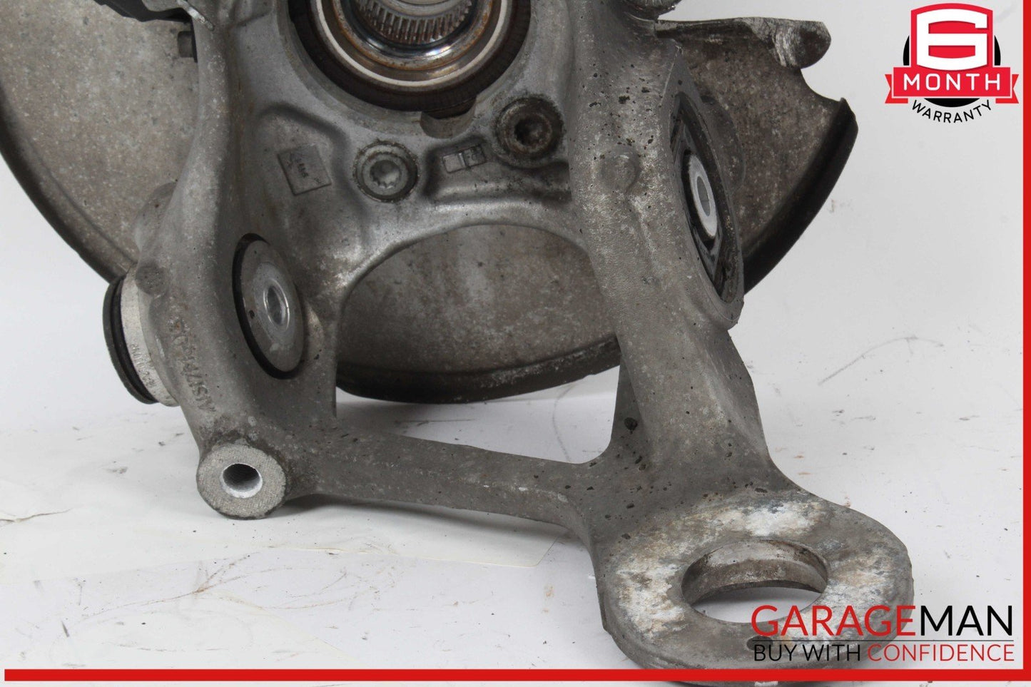 09-16 Audi S4 A4 Rear Left Driver Side Spindle Knuckle Wheel Hub 8K0505431AR OEM