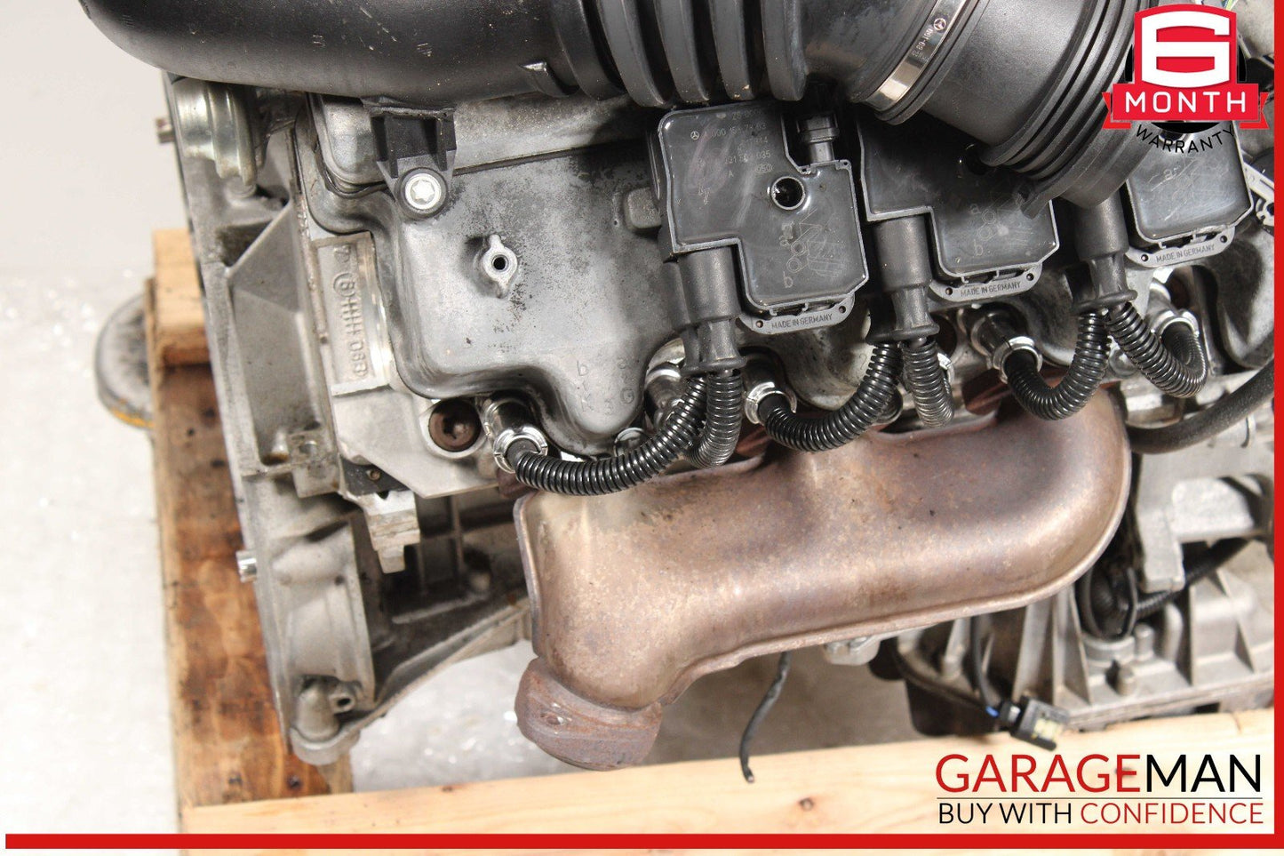 98-02 Mercedes W210 E320 3.2L V6 Engine Motor Block Assembly 145k