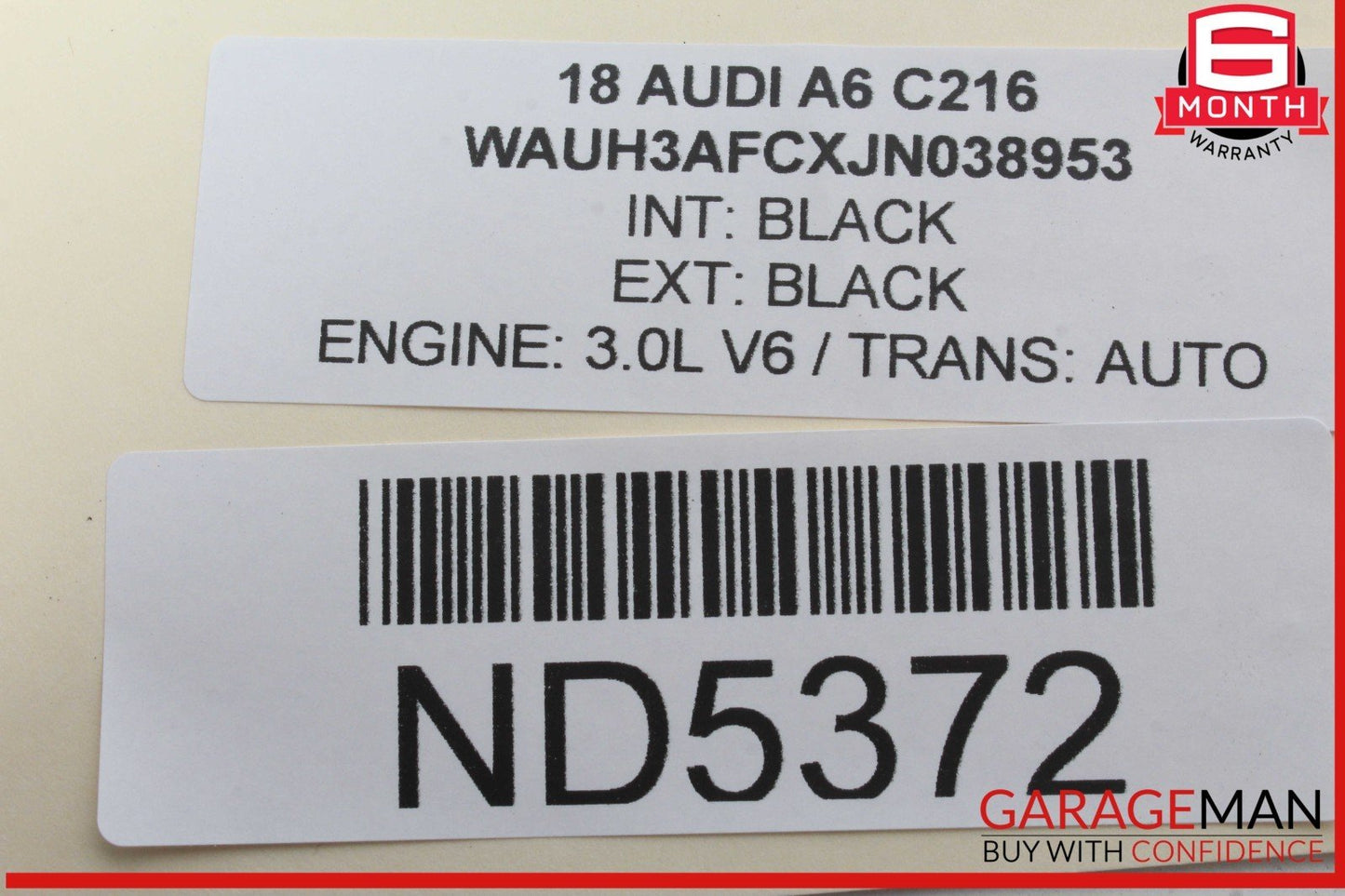 12-18 Audi A6 A7 Front AC Air Conditioning Temperature Climate Control Panel OEM