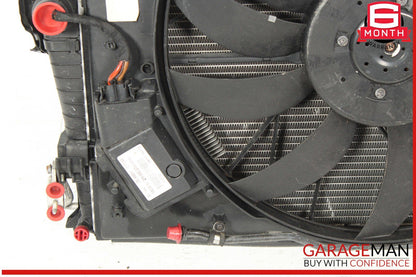 02-06 Mercedes W220 S55 CL55 Engine Motor Cooling Fan Shroud w/ Radiator OEM