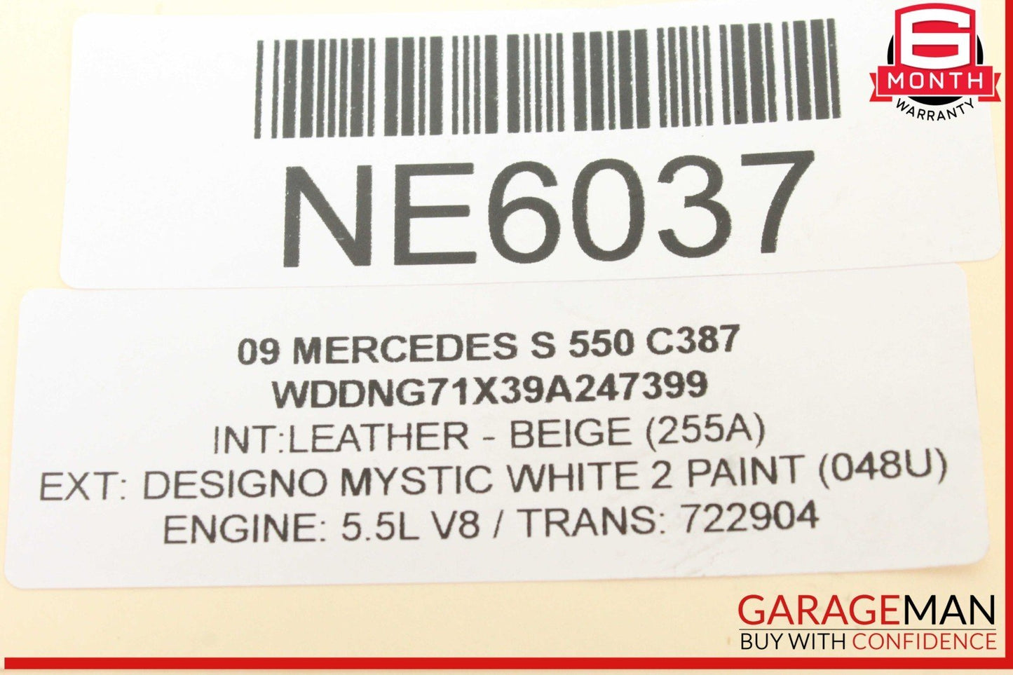 07-14 Mercedes W221 S550 CL550 Front Left Side Spindle Knuckle Wheel Hub OEM