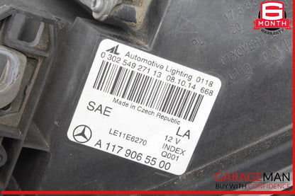 14-16 Mercedes W117 CLA250 Front Left Driver Side Xenon HID Head Light Lamp OEM