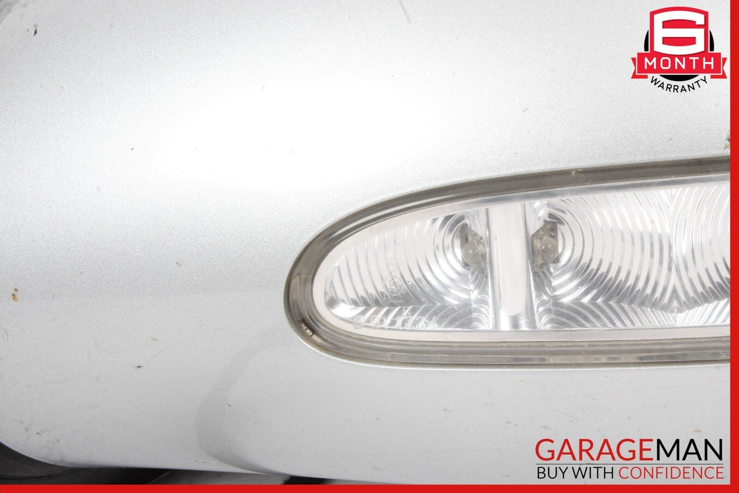 06-10 Mercedes W251 R350 R500 Front Left Side Mirror Door Rear View Silver OEM