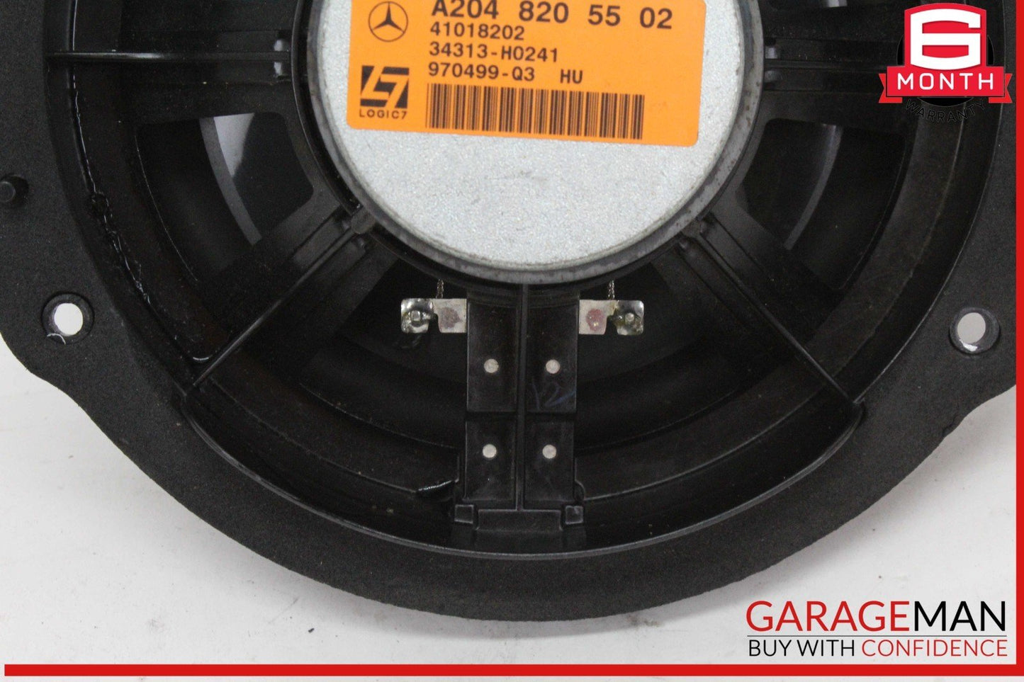 08-18 Mercedes W204 C250 Front Left and Right Side Door Audio Speaker Set OEM