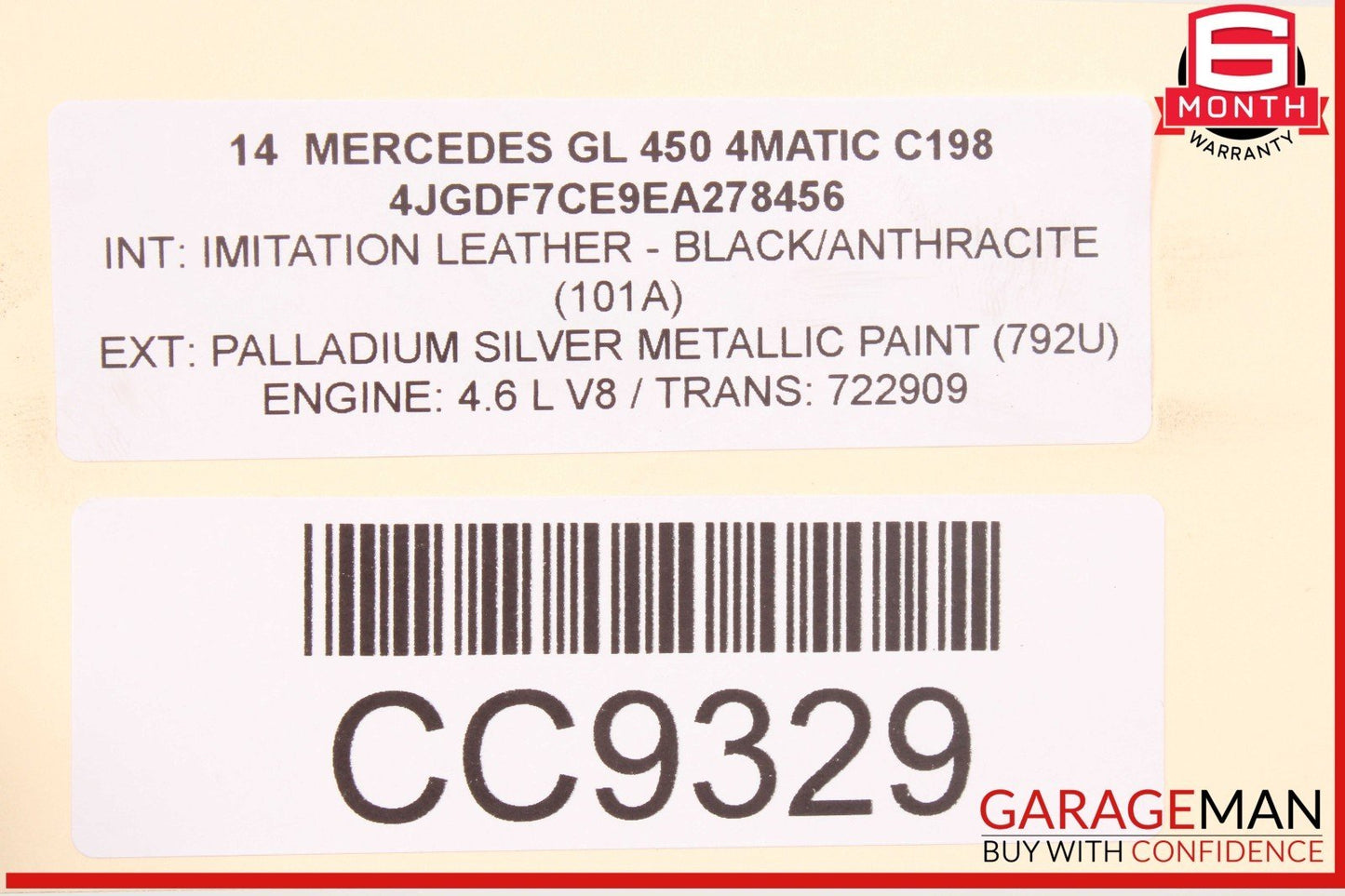 13-19 Mercedes X166 GL450 GL550 GLS550 Front Right Side Wing Fender Panel OEM