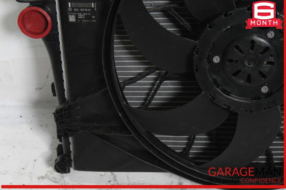 07-14 Mercedes W221 S550 Engine Radiator Cooling Fan Shroud Motor Assembly OEM
