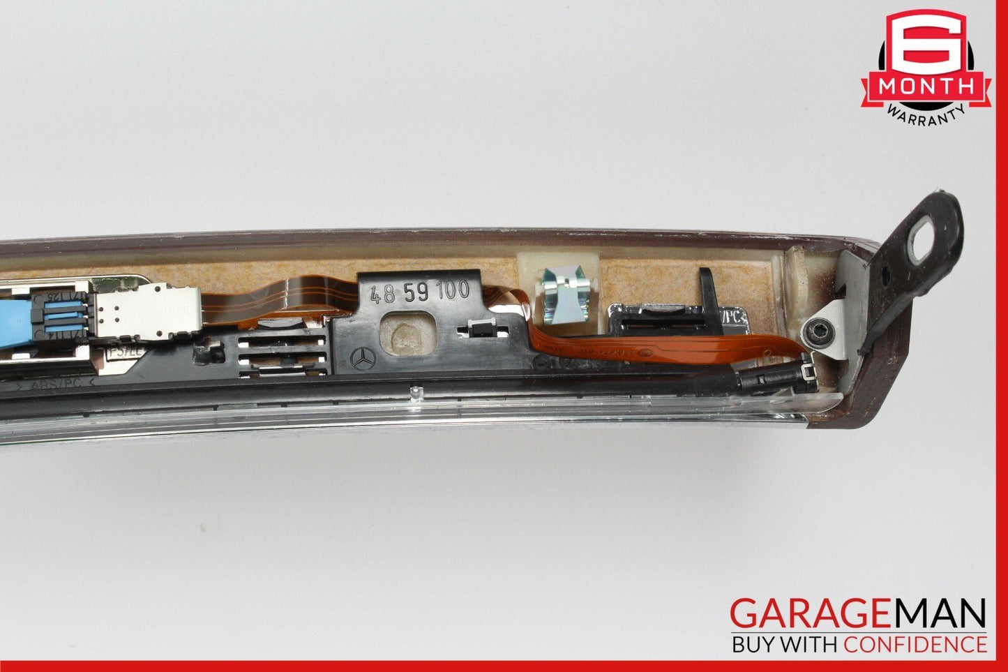 10-13 Mercedes W221 S400 Hybrid Center Dashboard Dash Trim Moulding Bezel Wood