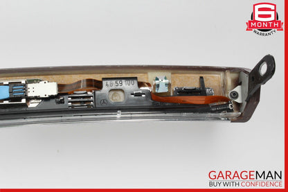 10-13 Mercedes W221 S400 Hybrid Center Dashboard Dash Trim Moulding Bezel Wood