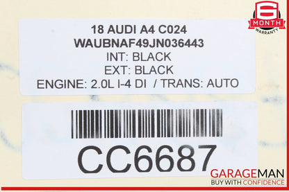 17-19 Audi A4 Q5 7 Speed Automatic Transmission Assembly AWD OEM 59k