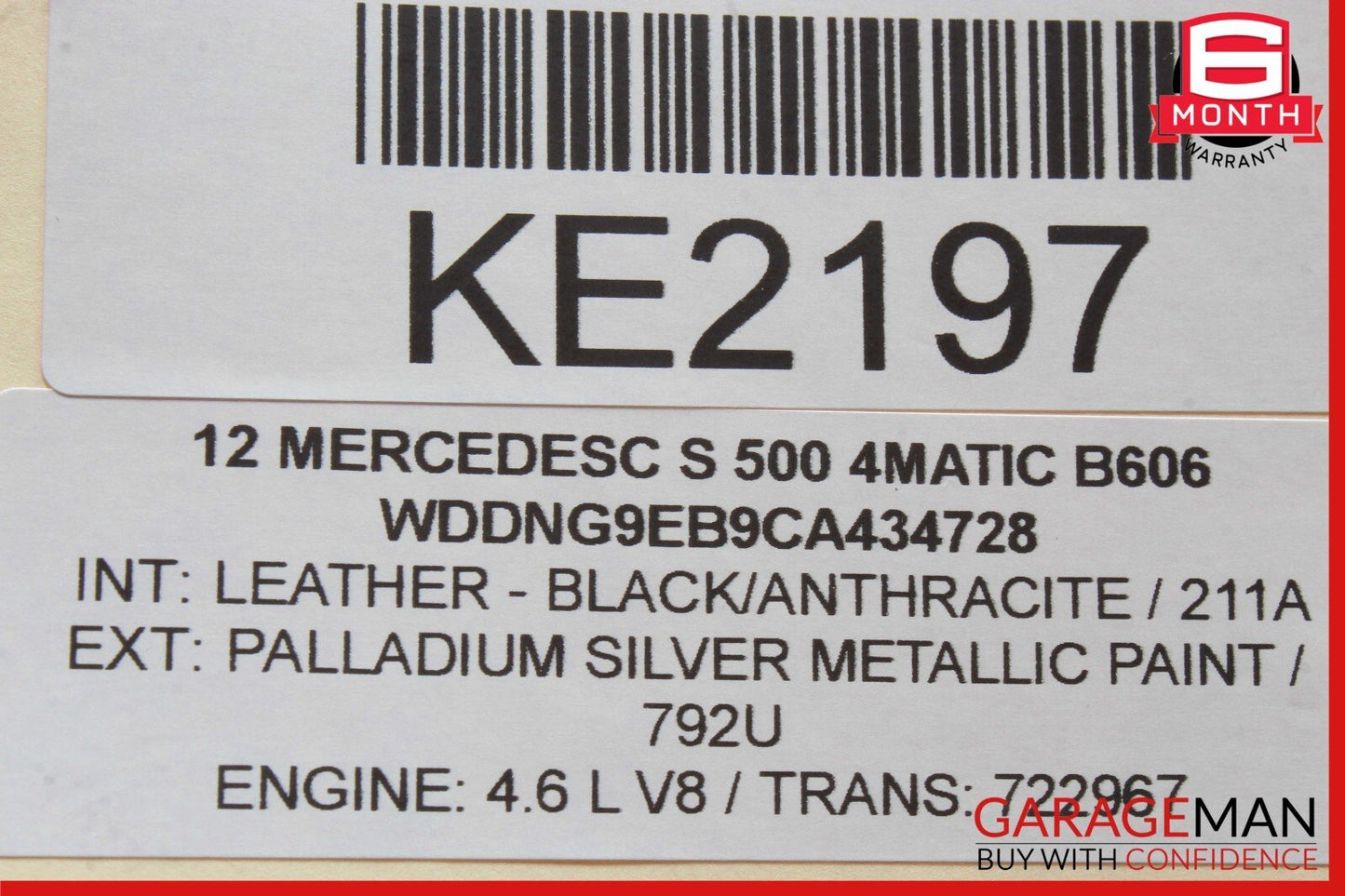 08-18 Mercedes W221 S550 CLS550 Front Left Driver Side Seat Control Module OEM