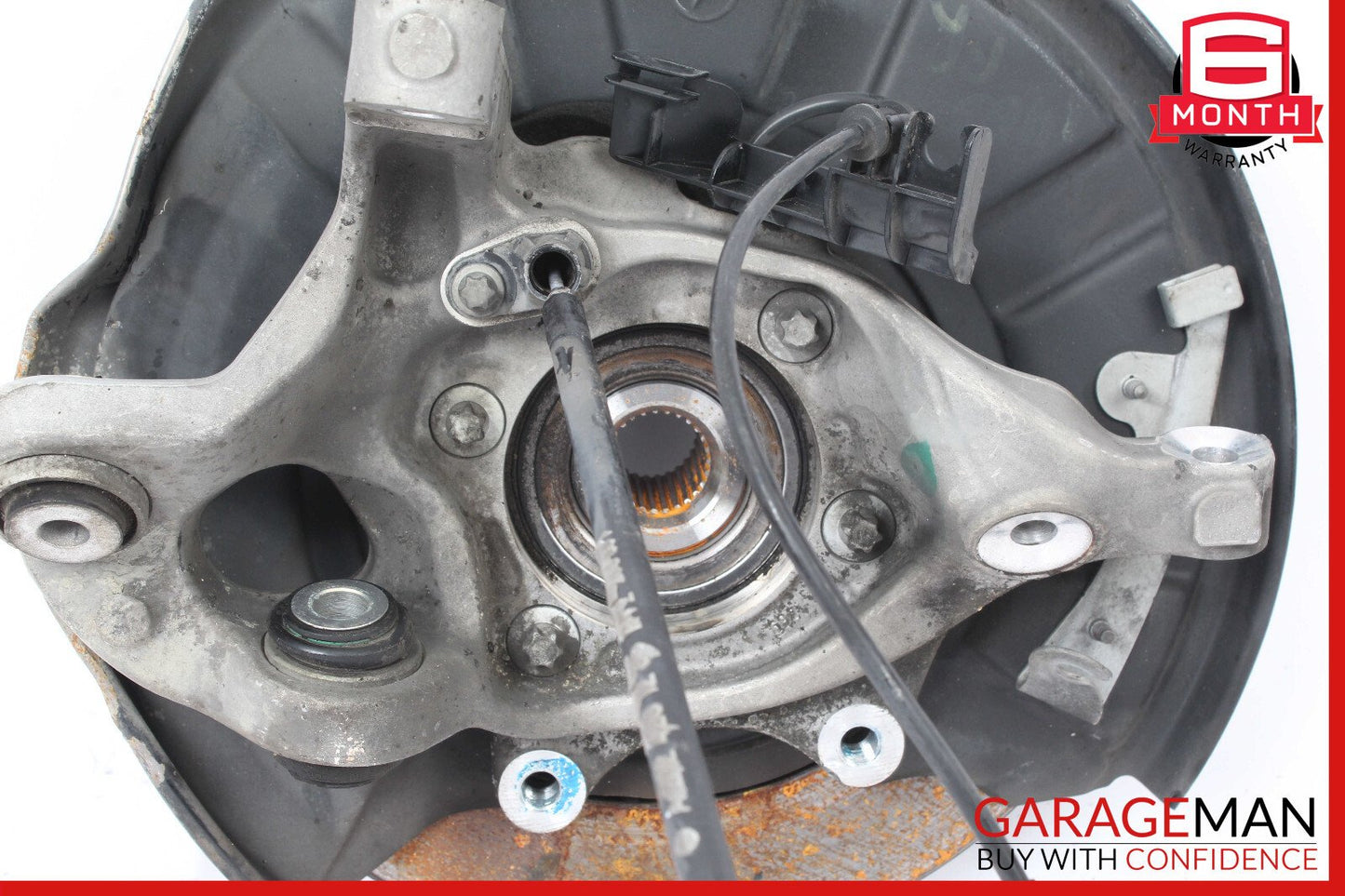 10-18 Mercedes W212 E350 Rear Right Side Spindle Knuckle Hub OEM