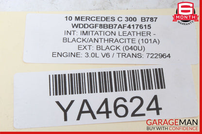 08-11 Mercedes W204 C300 C350 Speedometer Odometer Instrument Cluster Gauge OEM