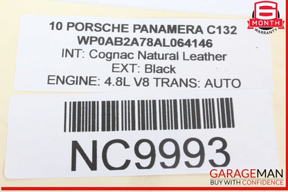 10-16 Porsche Panamera 970 Front Right Side Spindle Knuckle w/ Rotor Disc OEM