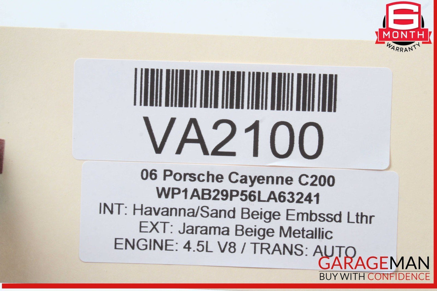 03-10 Porsche Cayenne 955 957 Rear Left or Right Side Upper Rearward Control Arm