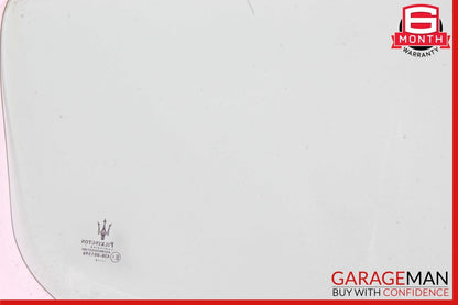 03-13 Maserati Quattroporte M139 Rear Left Side Door Window Glass OEM