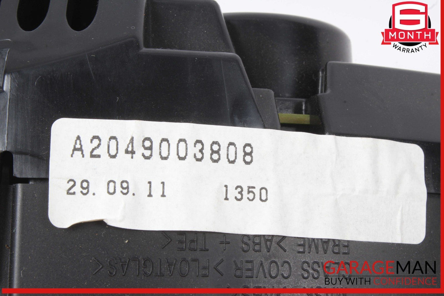 12-14 Mercedes W204 C250 C300 C350 Instrument Speedometer Cluster 2049003808 OEM