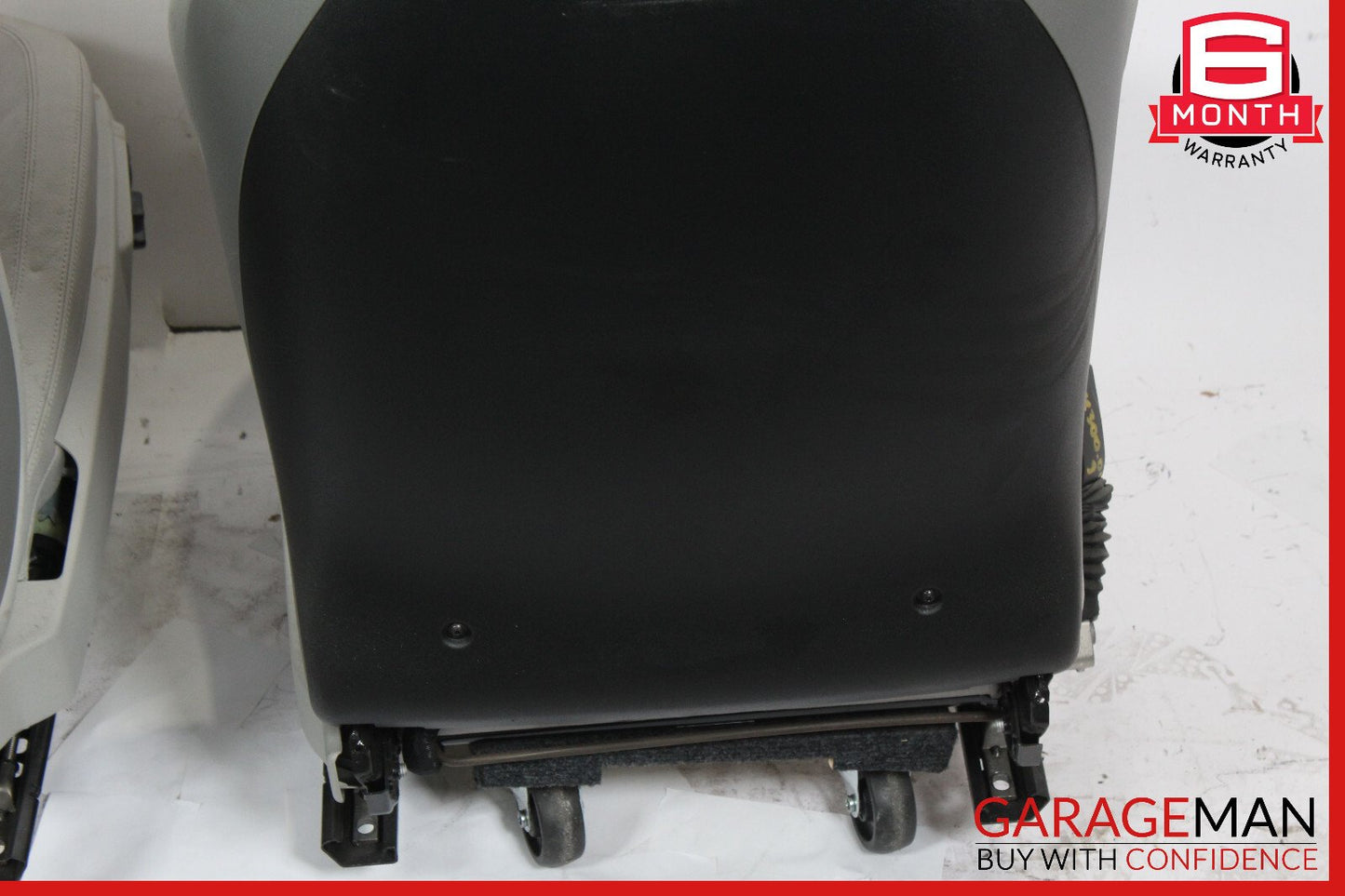 05-11 Mercedes R171 SLK300 Front Complete Seats Cushion Cover Assembly Set Gray