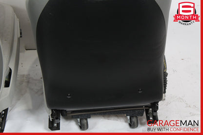 05-11 Mercedes R171 SLK300 Front Complete Seats Cushion Cover Assembly Set Gray