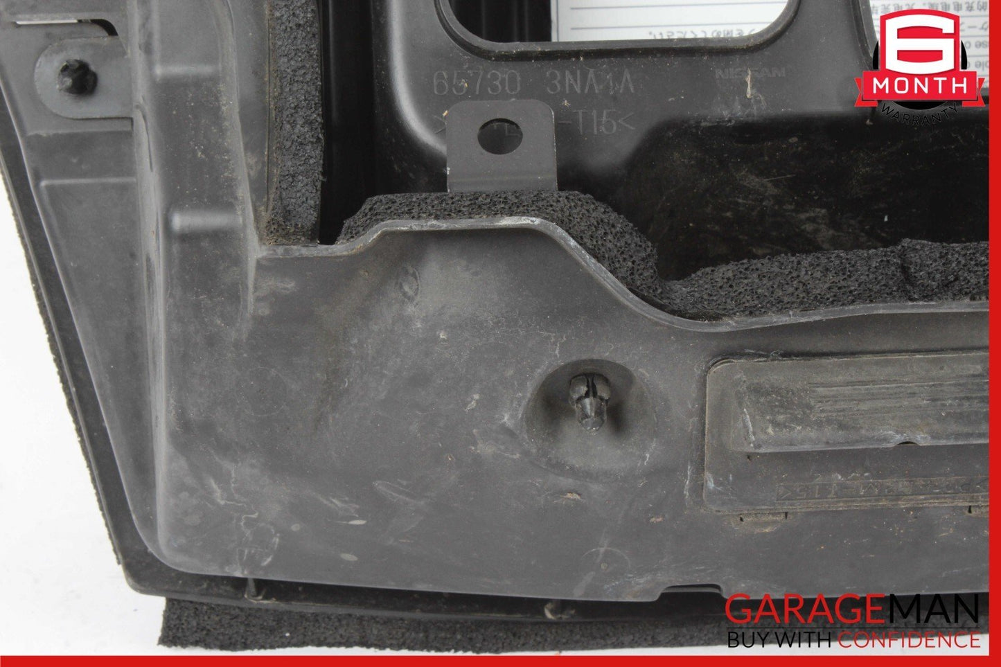 11-12 Nissan Leaf Front Charge Port Door Cover w/ Bracket Emblem & Latch OEM