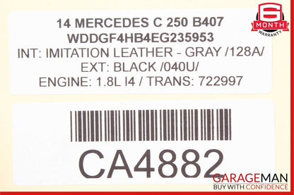 08-14 Mercedes W204 C250 C300 Front Left Side Door Lock Latch Actuator OEM