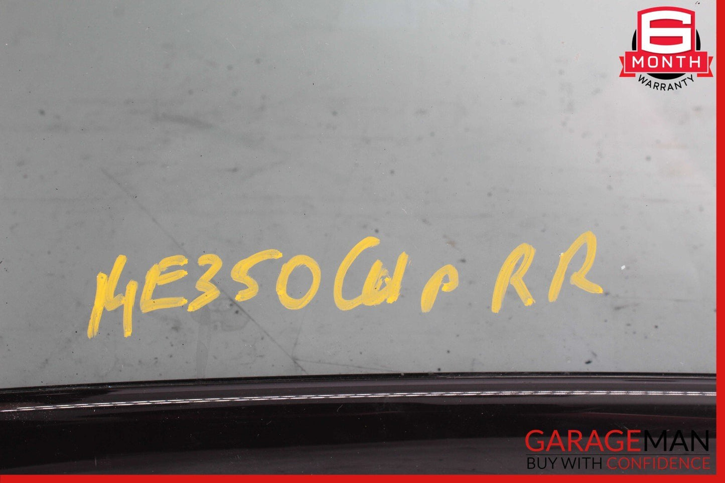 10-16 Mercedes W207 E350 Rear Right Passenger Side Quarter Window Glass Tinted