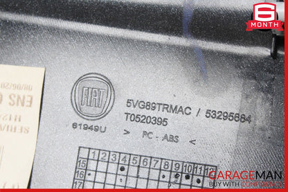 12-19 Fiat 500E Front Dash Dashboard Trim Panel w/ Right Side Air Vent OEM