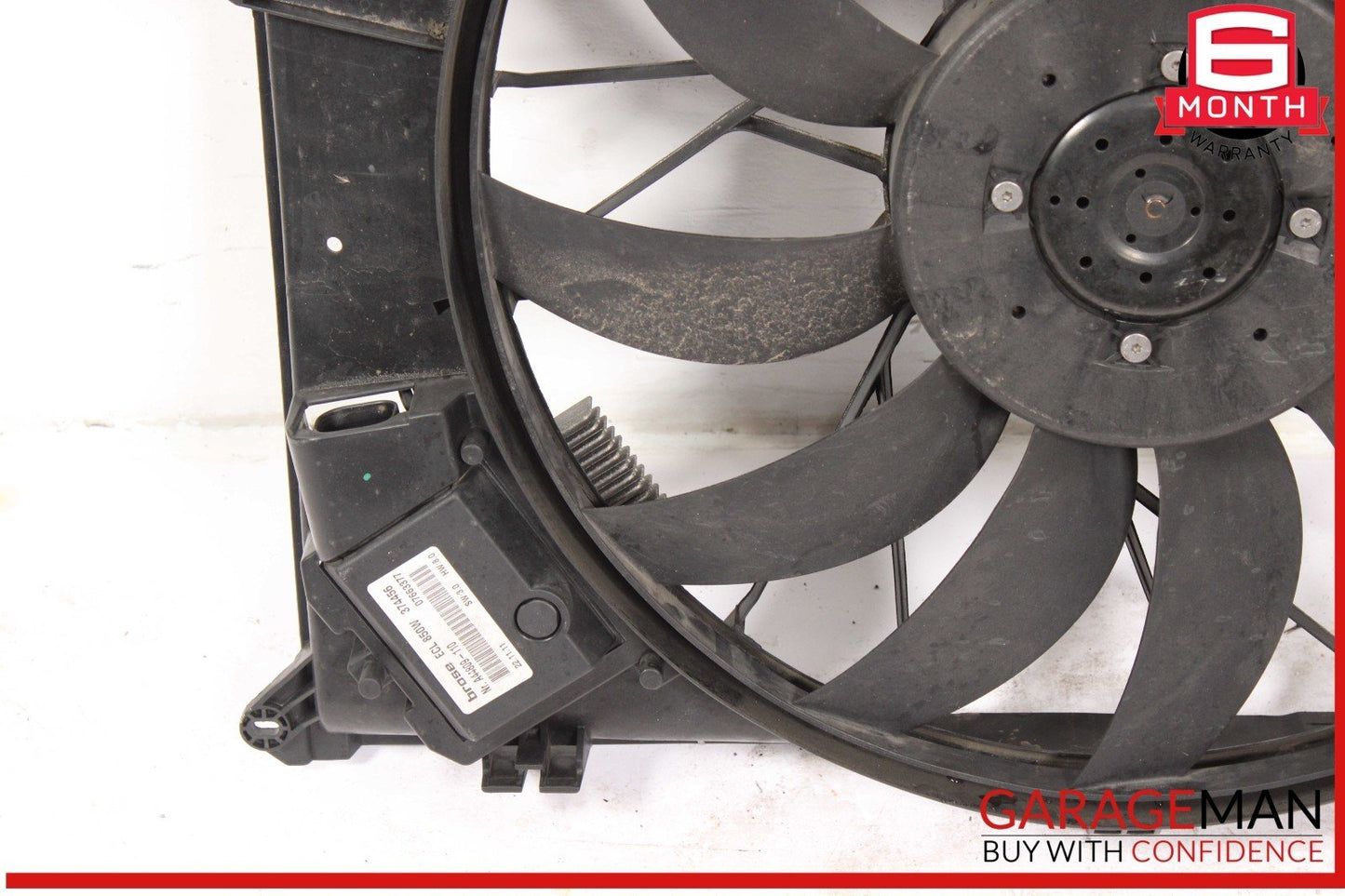 06-13 Mercedes X164 GL450 ML350 Engine Motor Radiator Cooling Fan Assembly OEM