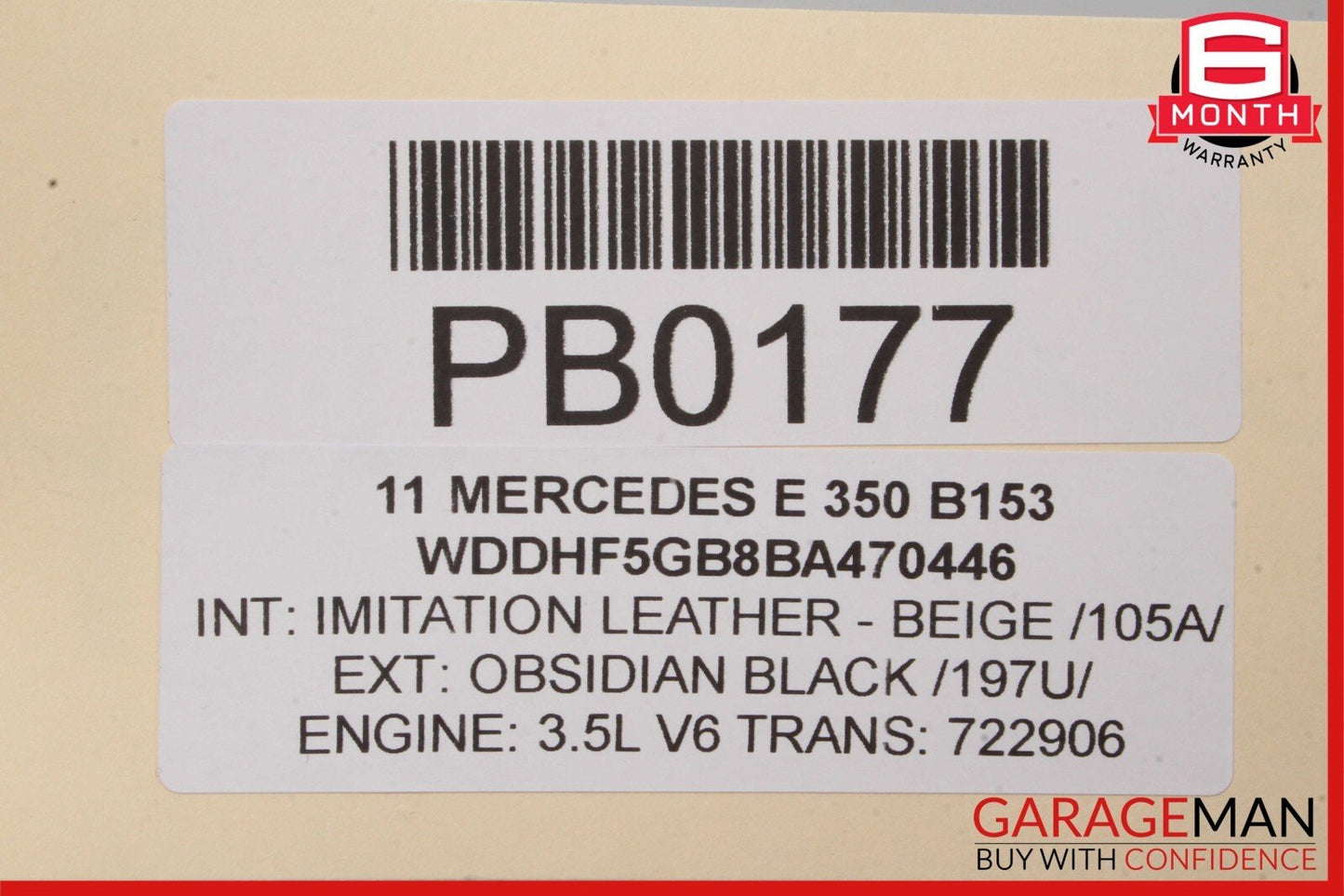 10-16 Mercedes W212 E350 E550 E400 Power Steering Rack and Pinion RWD