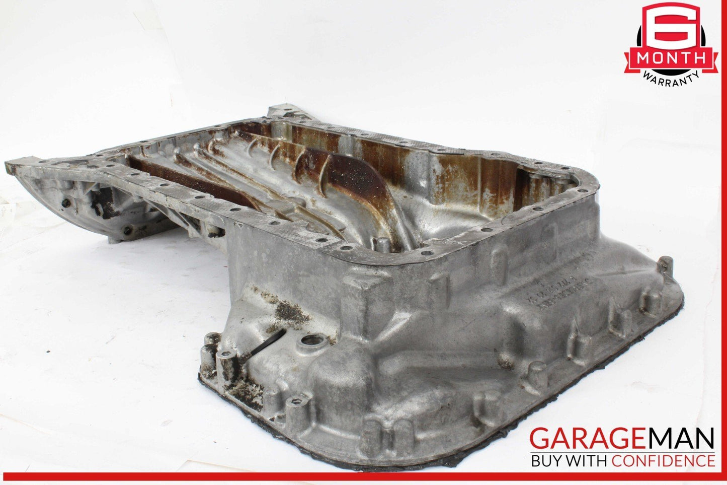 06-13 Mercedes W221 S400 Hybrid Engine Upper Oil Sump Baffle Pan 2720142002 OEM