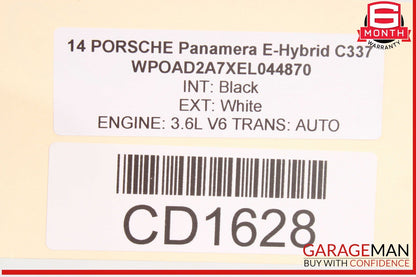 10-16 Porsche Panamera 970 Rear Sway Bar Stabilizer Anti Roll Assy 970333701 OEM