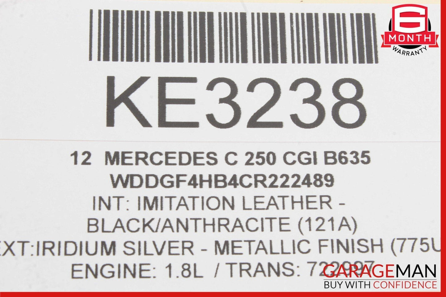 08-14 Mercedes W204 C280 C250 C300 Front Right Side Seatbelt Seat Belt Retractor