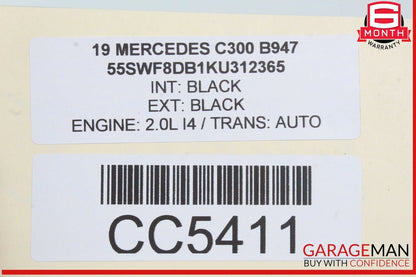 19-21 Mercedes W205 C300 C43 AMG Automatic Transmission Assembly OEM 54k