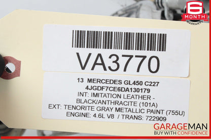 11-16 Mercedes X166 GL450 Right Turbocharger Turbo Charger Manifold OEM