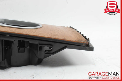 06-12 Mercedes X164 GL450 ML350 Front Center Console Cup Holder Compartment Wood