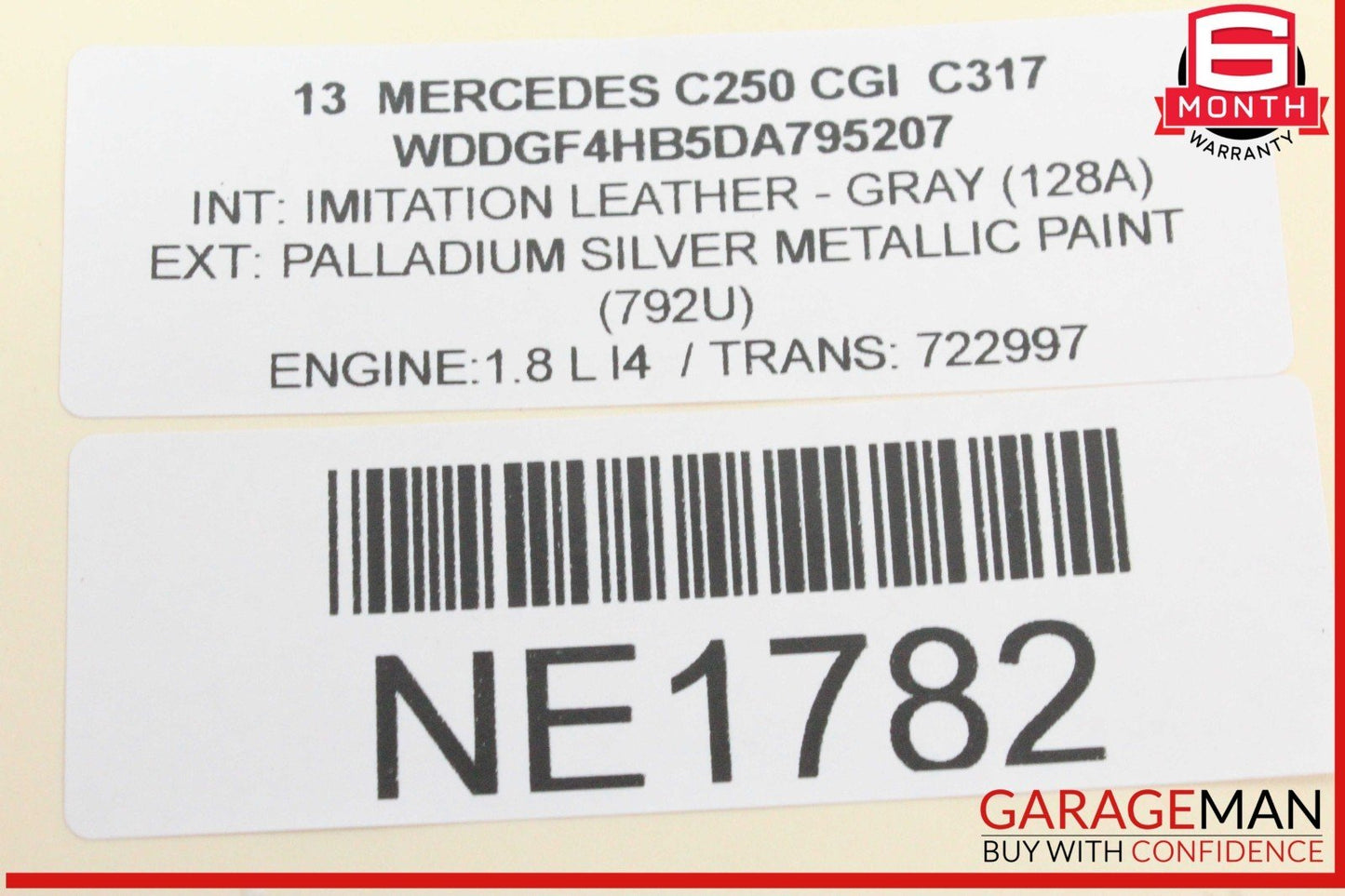 12-14 Mercedes W204 C250 CGI Front Right Side Door Rear View Mirror OEM