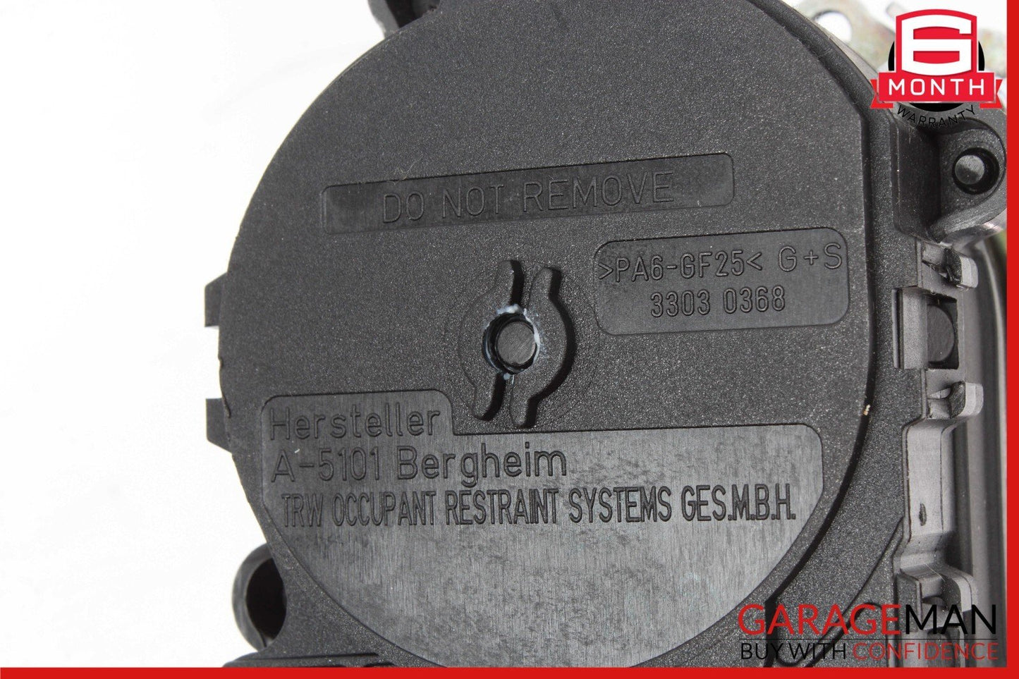 03-06 Mercedes W220 S55 AMG Front Right Seat Belt Seatbelt Retractor Anthracite