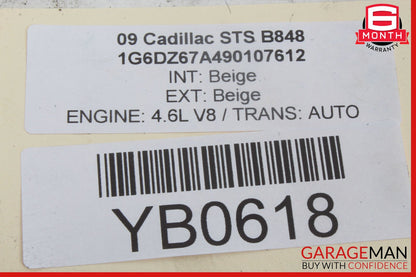 05-11 Cadillac STS Rear Left Door Window Regulator Motor Assembly OEM