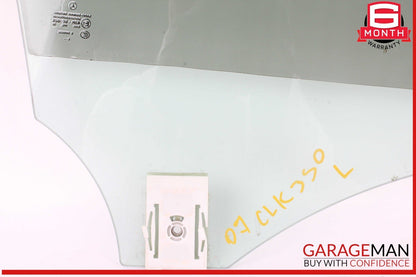 03-09 Mercedes W209 CLK350 CLK550 Front Left Driver Side Door Window Glass OEM