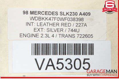 97-04 Mercedes R170 SLK230 Front Right Halogen Headlight Lamp w/o Blinker Light