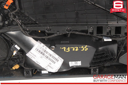 18-24 Audi S5 A5 RS5 Front Left Door Panel Trim Leather / Suede Black OEM