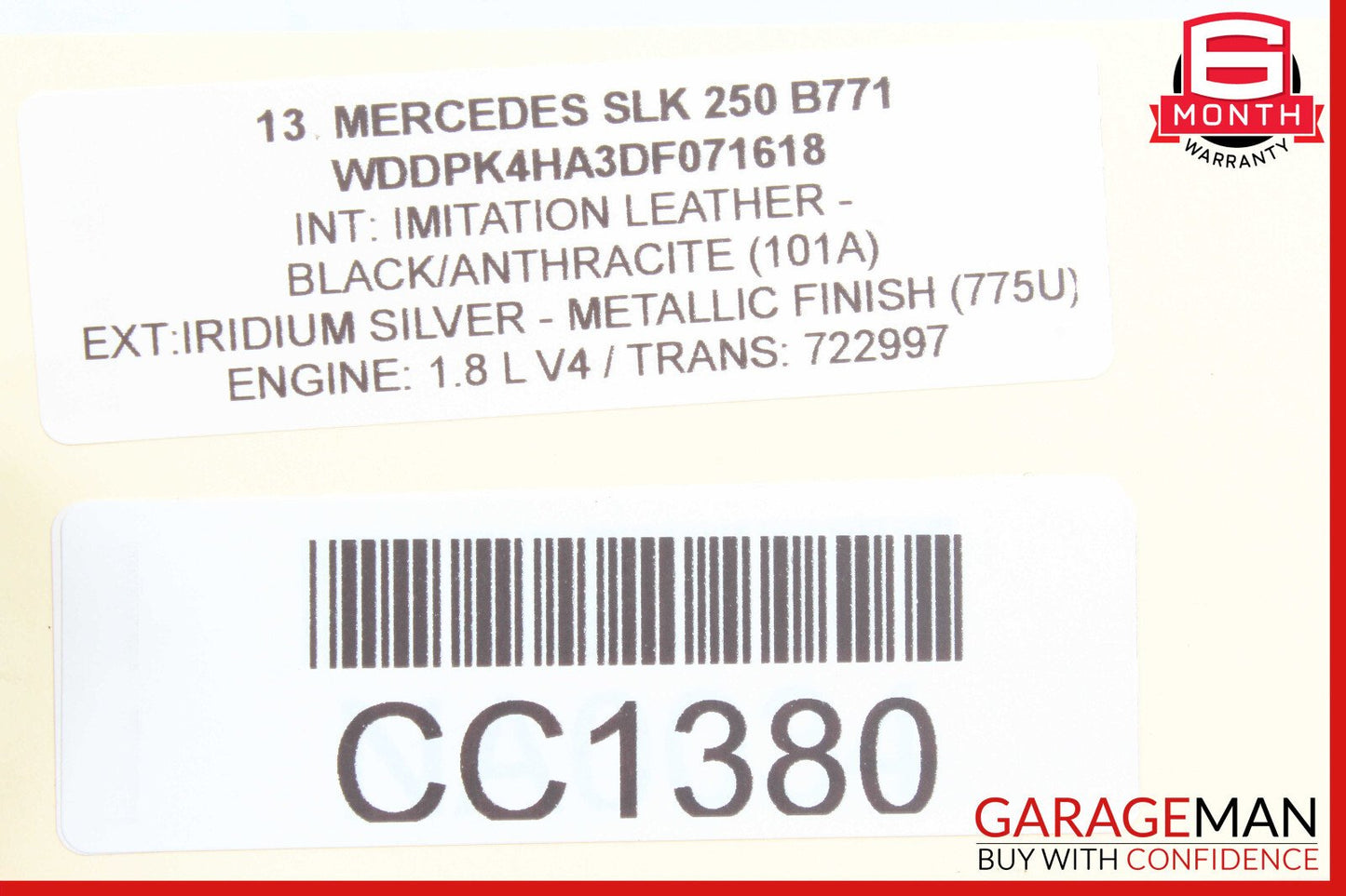 08-20 Mercedes W204 C250 C300 Front Right Door Lock Latch Actuator OEM
