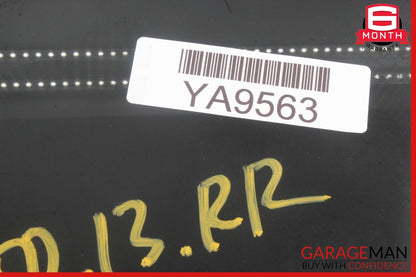 13-19 Mercedes X166 GL450 GLS550 Rear Right Side Door Window Glass Tinted OEM