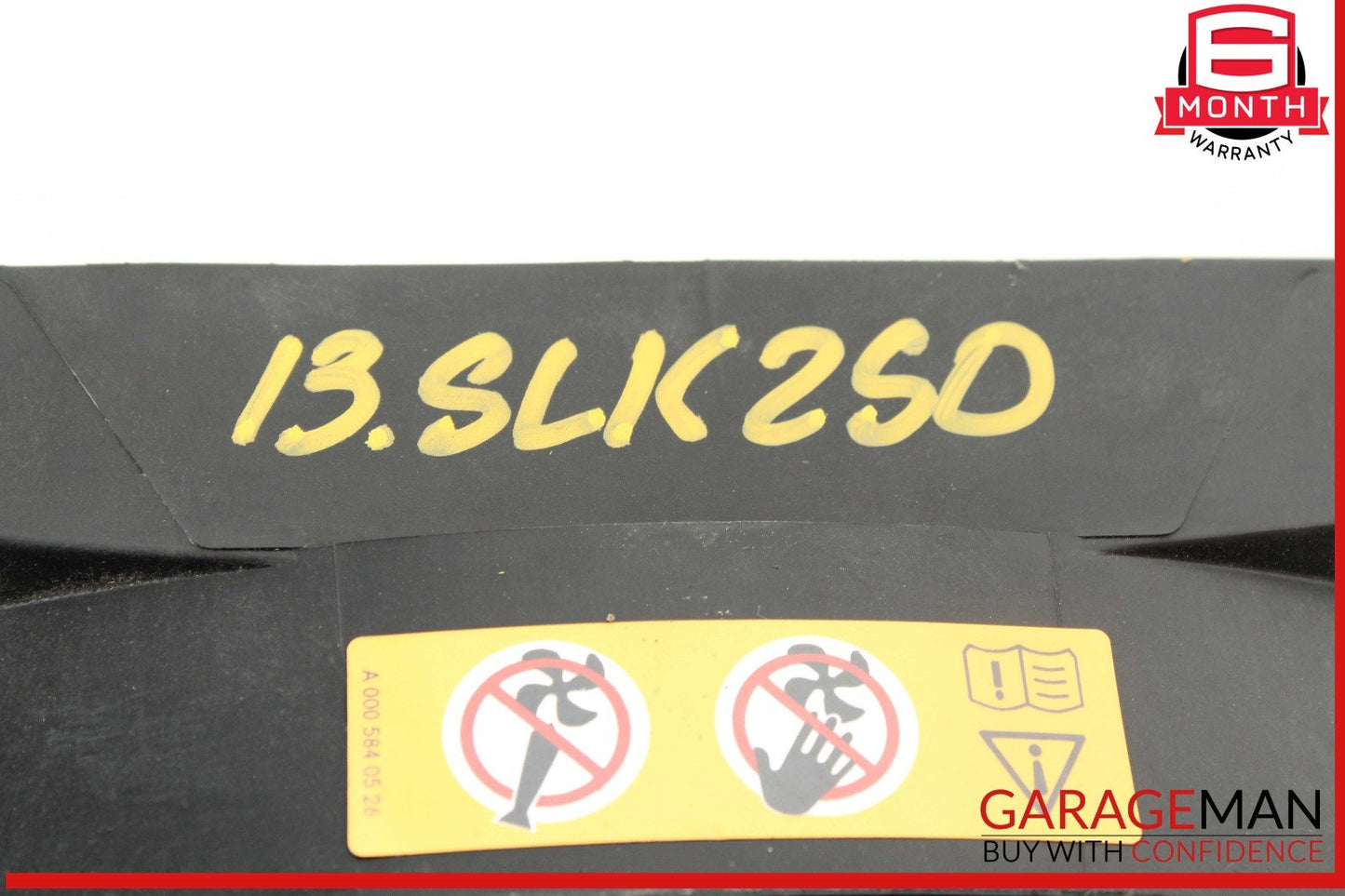 08-20 Mercedes R172 SLK250 Engine Radiator Cooling Fan Motor Assembly OEM