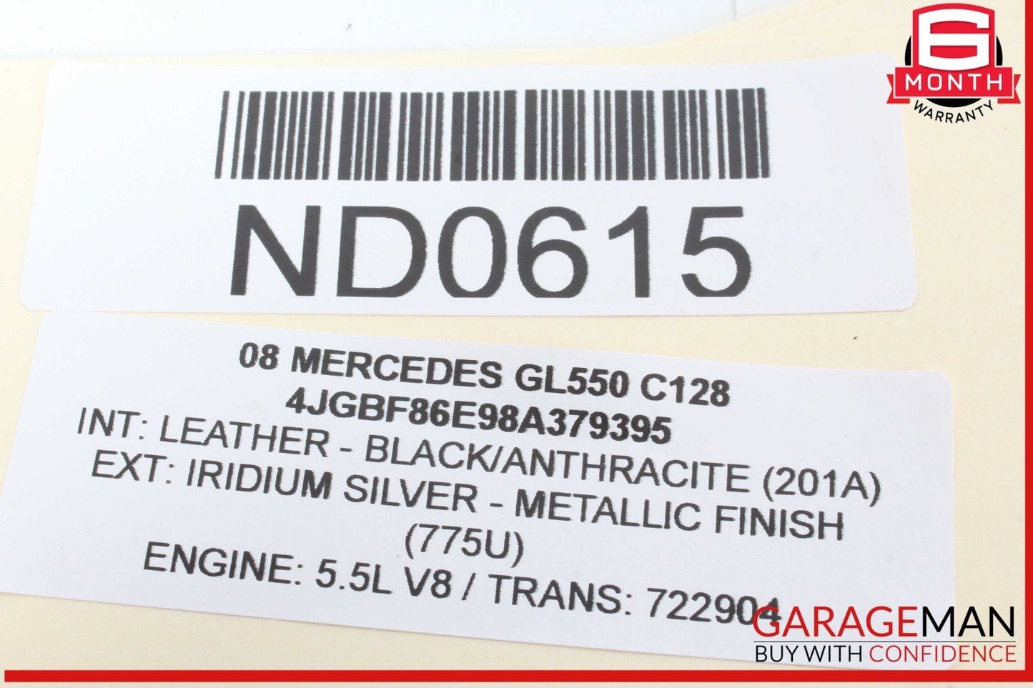 07-08 Mercedes X164 GL550 GL450 Front Right Side Door Rear View Mirror OEM