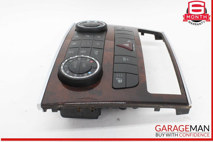 06-13 Mercedes W164 ML350 GL450 A/C AC Heater Climate Control Switch Trim OEM