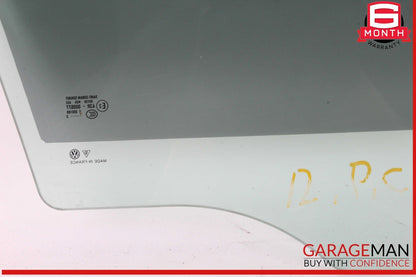 11-18 Porsche Cayenne S 958 Front Left Driver Side Door Window Glass OEM