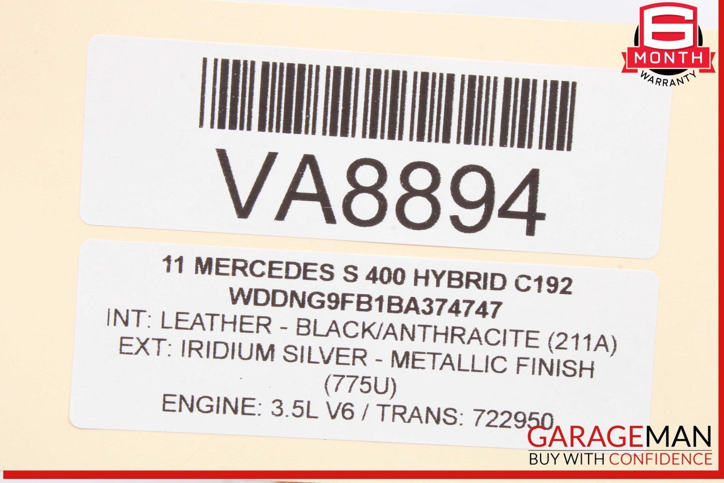 10-13 Mercedes W221 S400 Hybrid Battery Charger Inverter Module 2215404450 OEM
