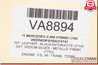 10-13 Mercedes W221 S400 Hybrid Battery Charger Inverter Module 2215404450 OEM