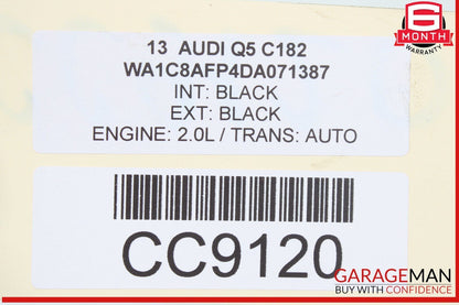 13-17 Audi Q5 Rear Diff Differential Axle Carrier Assembly OEM