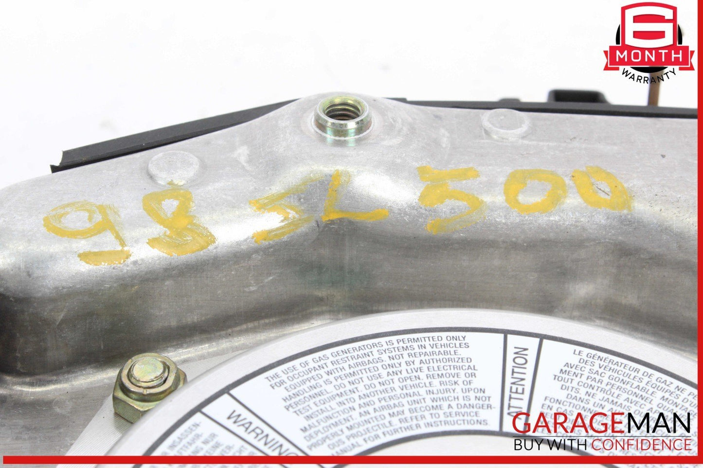 96-98 Mercedes R129 SL500 SL320 Driver Steering Wheel Airbag Air Bag SRS OEM